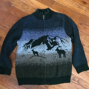 Tea Collection Mountaineer alpine Sweater SZ m 6-7